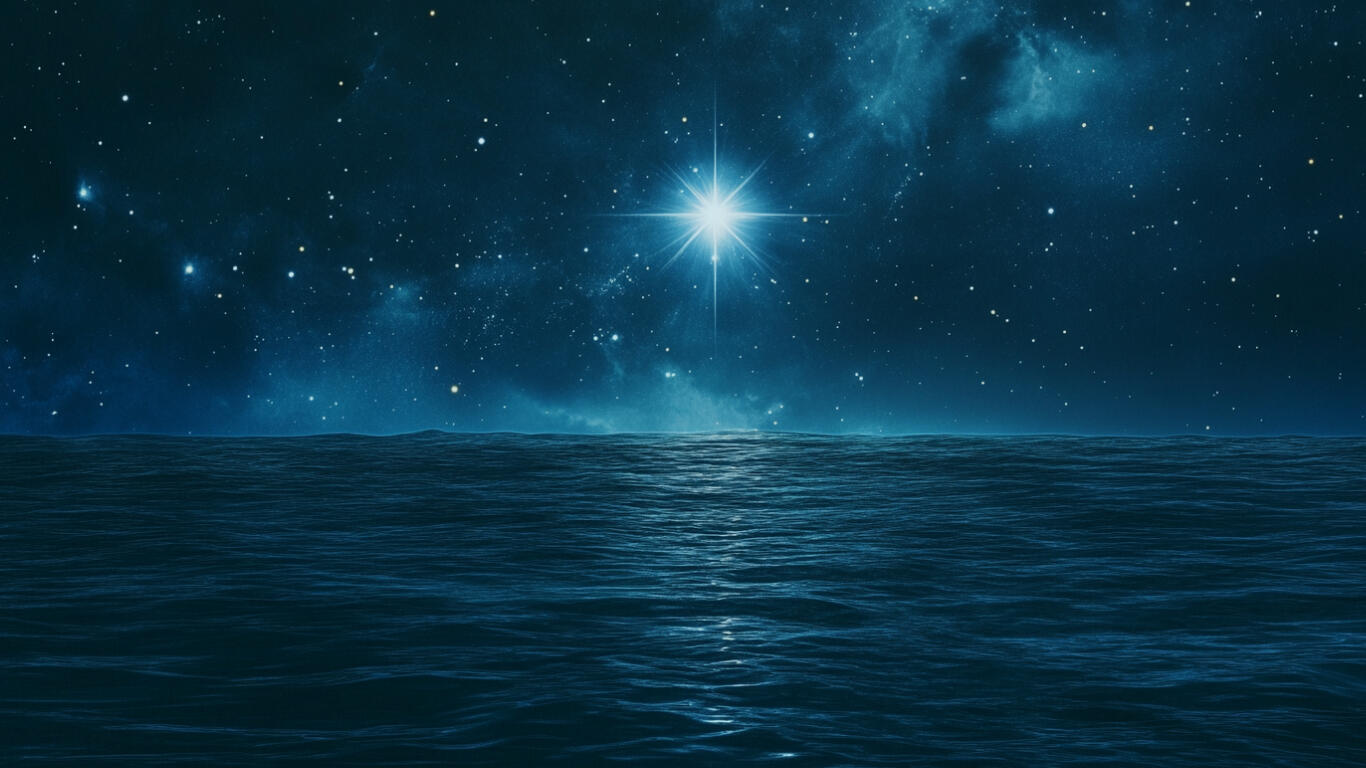 For The Weary North Star over the Ocean